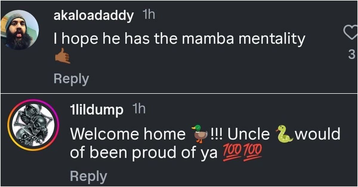 Comments on post